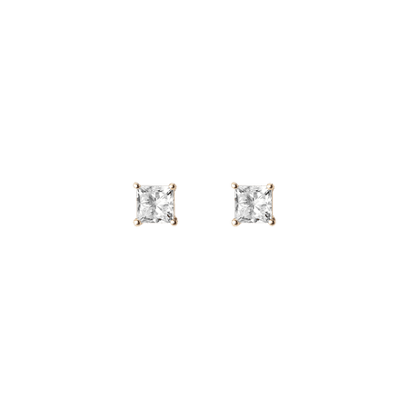 Large Diamond Stud Earrings