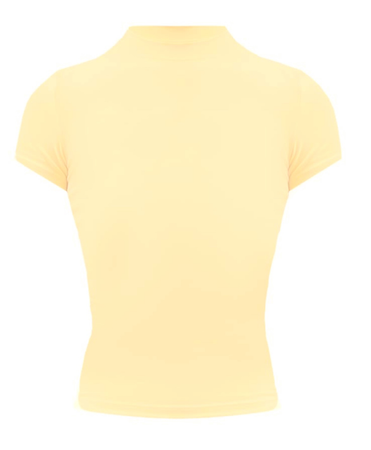 lemon fitted T-shirt