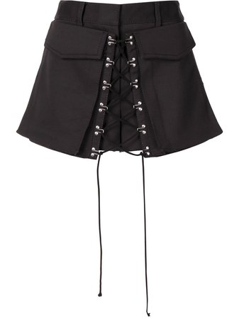 Dion Lee hook-detail Tailored Shorts - Farfetch