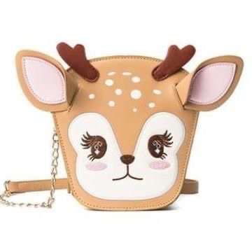 deer shoulder bag