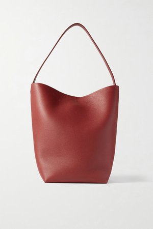 N/s Park Textured-leather Tote
