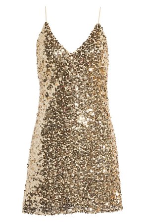 Lulus Force of Fashion Sequin Backless Minidress | Nordstrom