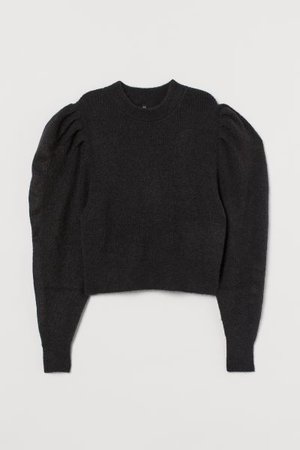 Fine-knit Sweater - Charcoal gray - Ladies | H&M US