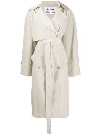 Acne Studios Belted Trench Coat Ss20