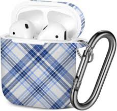 checkered blue airpods - Google Search