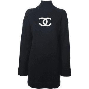 Chanel Pre-Owned Knit Sweater Dress