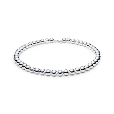 Tiffany HardWear ball necklace in sterling silver. | Tiffany & Co.
