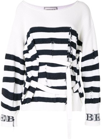 Iceberg Ripped Belted Jumper