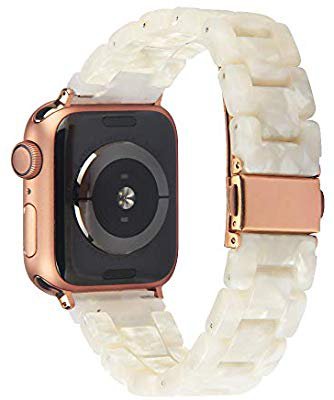 Amazon.com: NotoCity Compatible Apple Watch Band 42mm 44mm Women Lightweight Resin Wristband Replacement Strap for Series 4 3 2 1 Sport Edition Nike+ Hermes (Tortoise, 42mm/44mm for Series 4): Cell Phones & Accessories