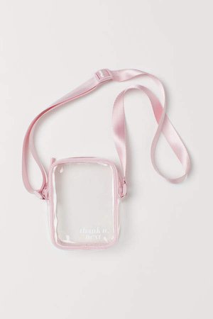 Transparent Shoulder Bag - Pink