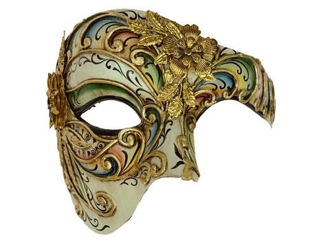 Phantom Gold Flower Mask - Multi – BB Store