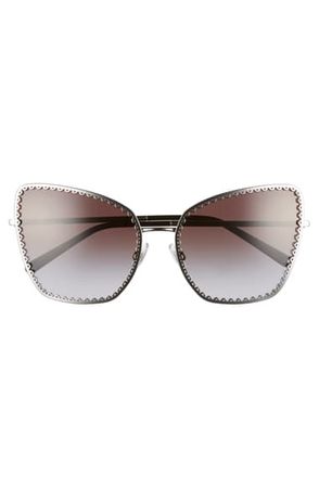 Dolce&Gabbana Sacred Heart 61mm Gradient Cat Eye Sunglasses | Nordstrom