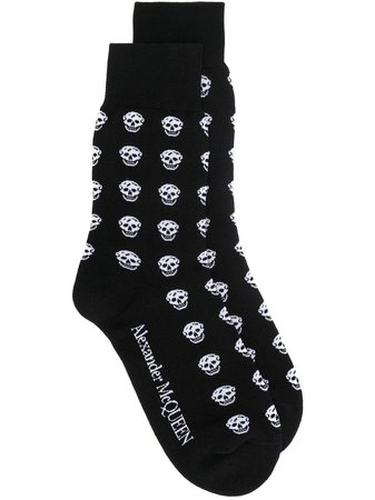 Alexander McQueen Multi Skull Socks - Farfetch