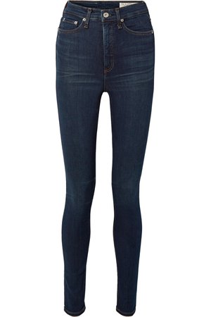 rag & bone | Jane Super high-rise skinny jeans | NET-A-PORTER.COM