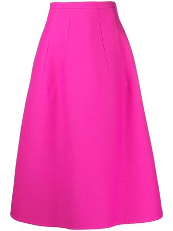 Valentino high-rise A-line Skirt