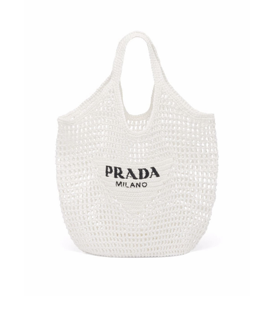 Bag white Prada