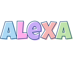 Alexa Logo | Name Logo Generator - Candy, Pastel, Lager, Bowling Pin, Premium Style