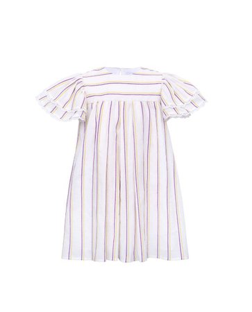 Cotton Dress Noel White - Paade