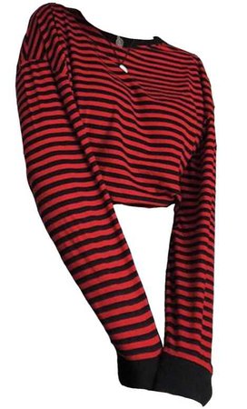 Red Striped Sweater - @anvember