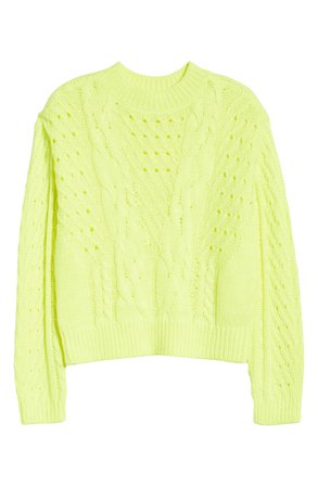 BP. Spring Cable Sweater | Nordstrom