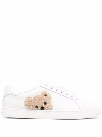 Palm Angels bear-motif lace-up sneakers