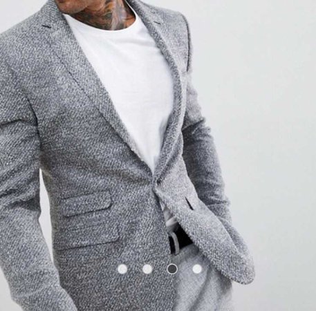 gray blazer