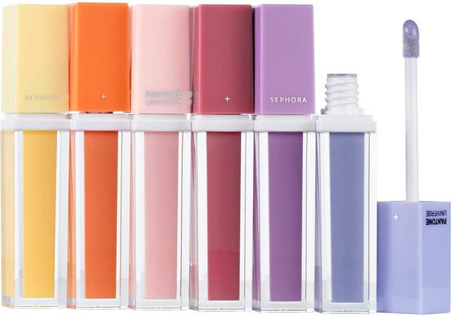 Sephora+Pantone Universe SEPHORA+PANTONE UNIVERSE - Modern Watercolors Lip Gloss Set