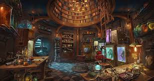 alchemy room background