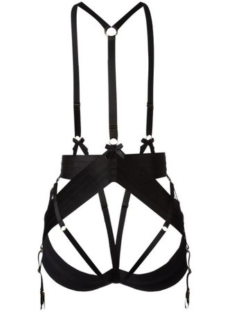 Bordelle harness bodie black ASOBIBLACKHARNESS - Farfetch