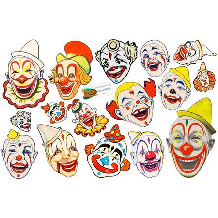 clown faces