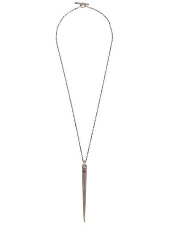 Parts Of Four Large Spike Pendant Necklace - Farfetch