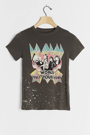 Def Leppard Graphic Tee | Anthropologie