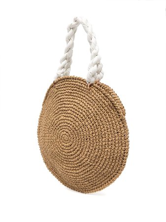 0711 Tulum straw beach bag - FARFETCH