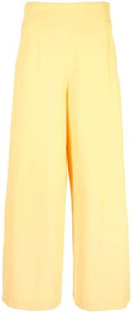 Alice+Olivia cropped wide leg trousers