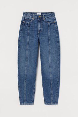Loose Fit Mom Jeans - Denim blue - Ladies | H&M CA