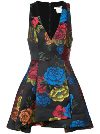 Alice+Olivia floral print short dress £187 - Fast Global Shipping, Free Returns