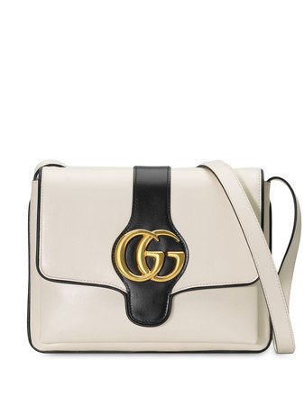 White Gucci GG Shoulder Bag | Farfetch.com