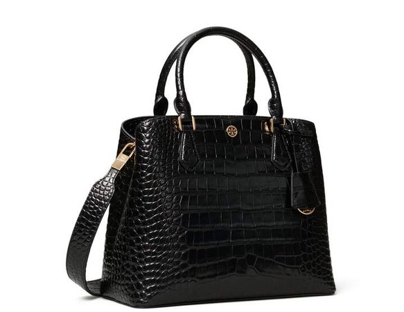Robinson Embossed Triple-Compartment Tote