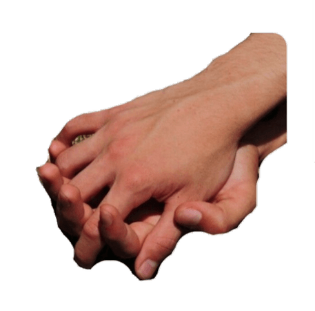 Hand holding