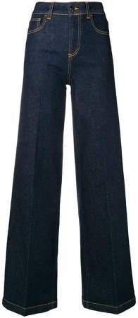 Semicouture Oliver wide-leg jeans