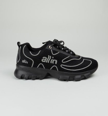 All In Supply Tennis Shoes Black