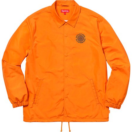 Supreme World Famous Coaches Jacket Light Orange