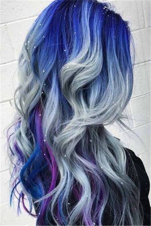 blue  hair
