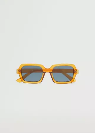 Squared frame sunglasses - Woman | Mango Canada