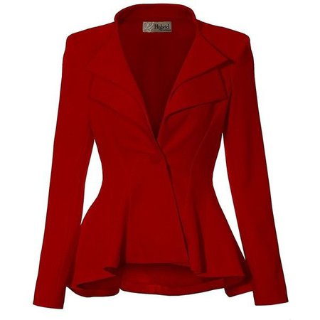 Red Blazer Jacket
