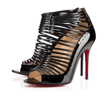 Christian Louboutin Berlinissimo Strappy Red Sole Bootie - Buscar con Google
