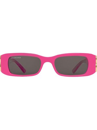 Balenciaga Eyewear Dynasty rectangle-frame Sunglasses - Farfetch