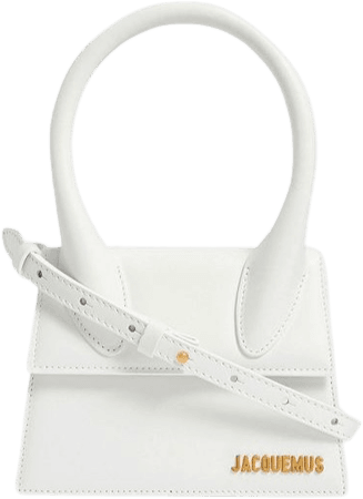 White Jaquemus bag