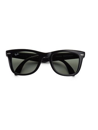 Shop Ray-Ban RB4105 Folding Wayfarer Sunglasses | Saks Fifth Avenue