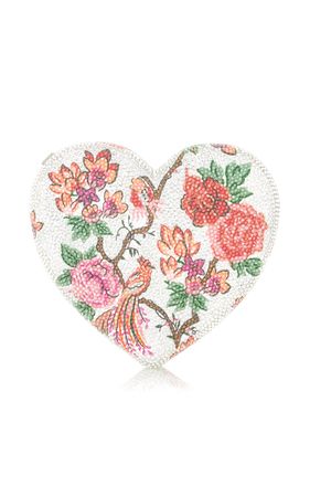 Secret Garden Heart Crystal Clutch By Judith Leiber | Moda Operandi
